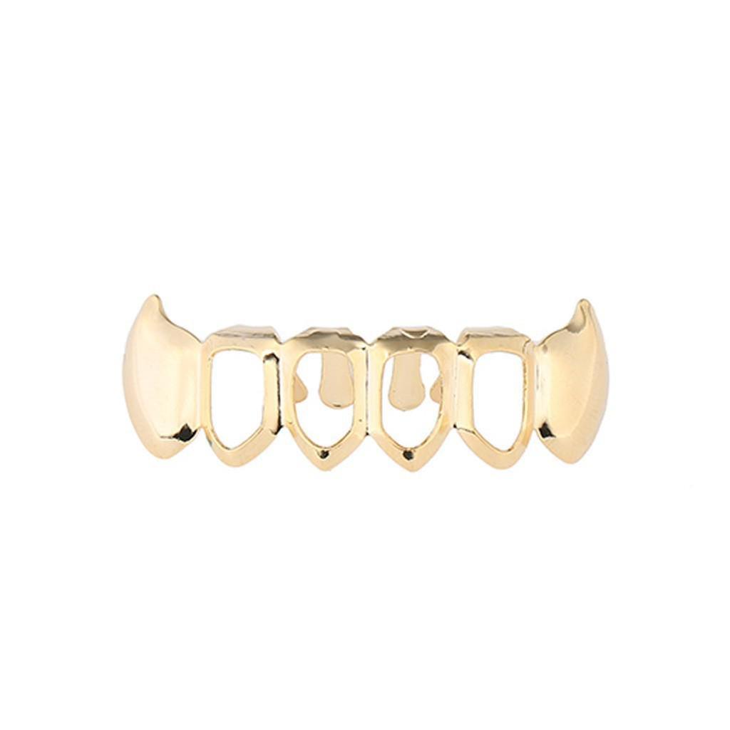 Хип-хоп клыки вампира Grillz - Полый косплейный мундштук для Хэллоуина