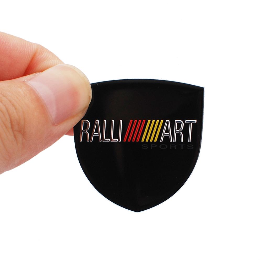 1 шт. Автонаклейка Auto Ralliart Наклейка Для Lancer Outlander Pajero L200 Galant ASX Montero Боковой значок Эмблема Автоаксессуары