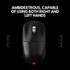 Pulsar Gaming Gears X2A eS Wireless Gaming 26000 Optical PAW3395 Mouse, Ultra-Lightweight 69g, Ambidextrous, 2.4GHz, 1ms, DPI, Sensor,