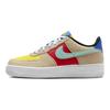 Nike Детские кроссовки Air Force 1 Low GS разноцветные на липучке белые FN7818-100
