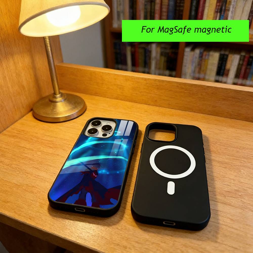 Anime G-Gurren L-Lagann Phone Case For iPhone17,16,15,14,13,12,11 Plus,Pro Magnetic with Magsafe Wireless Charging