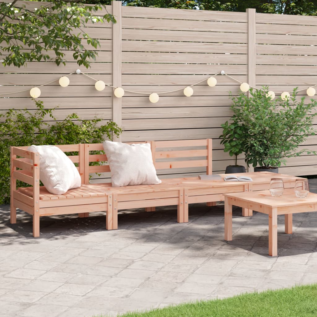 Vidaxl Ogrodowa Sofa 4-Osobowa, Lite Drewno Daglezjowe