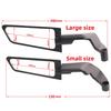 Suitable for Suzuki, Honda, Kawasaki, Yamaha, Ducati motorcycles, invisible, rotatable, adjustable wing rearview mirror