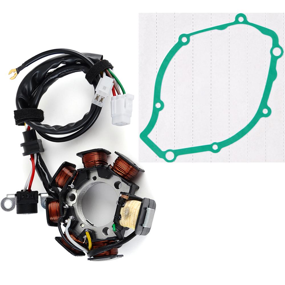 Motorcycle Regulator Rectifier Stator Coil Gasket for Yamaha TT-R125 TTR125 TTR125E TT-R125L TT-R125LE TTR125LWE