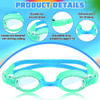 Водонепроницаемые противотуманные очки для плавания, УФ-детские профессиональные цветные линзы, детские очки, очки для плавания, очки Gafas Nata