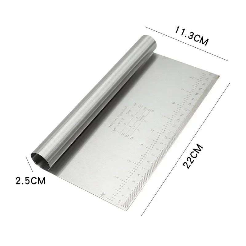 6"/8" скребок для торта из нержавеющей стали, самодельные лопатки для теста, кондитерские лопатки, выравниватели краев для крема, инструменты для украшения торта, аксессуары для выпечки