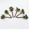 Layout Rainforest Plastic Palm Tree Scenery Model Artificial Palm Tree Leaves with High Quality