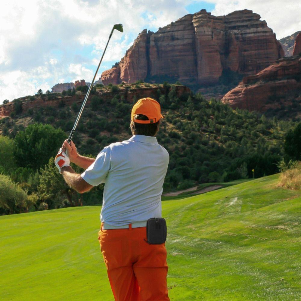Wear-resistant Golf Distance Meter Case Crush-proof Golf Rangefinder Bag Belt Bag   Golfing Lovers