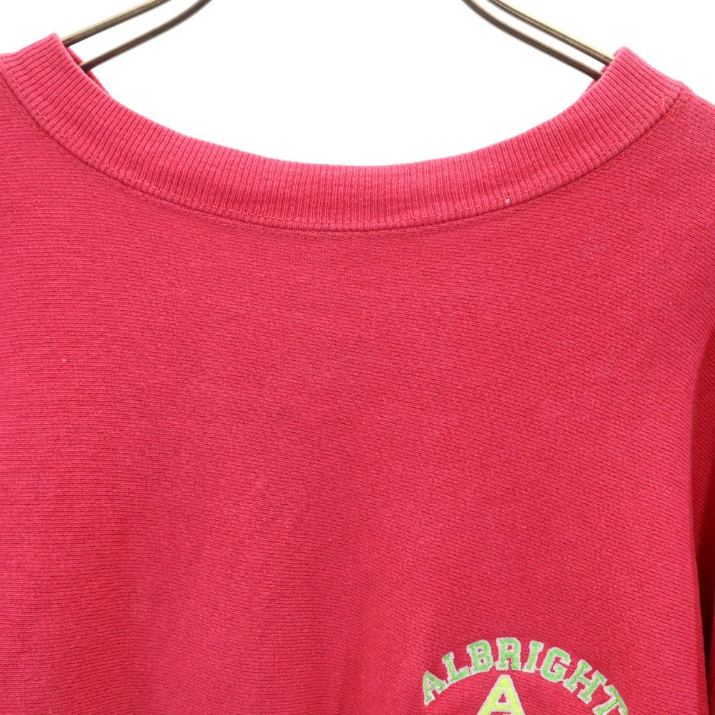 Champion 90s Made in USA embroidered tag, old Long sleeve Reverse Weave Sweatshirt trainer Men's Used