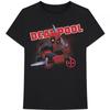 Deadpool Unisex Adult Comic Cover Cotton T-Shirt