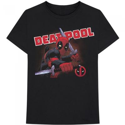 Deadpool Хлопковая футболка унисекс для взрослых с обложкой комиксов