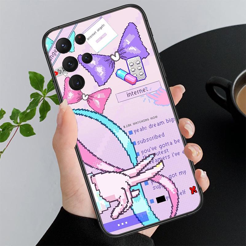 Чехол для телефона Samsung A17 A55 A16 A56 A35 A15 A53 A54 A33 A34 A25 A05S A52 A52S A07 A26 A06 Needy Streamer Overload kangel