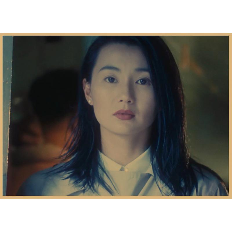 Classic Retro Movie Poster: Sweet Honey with Maggie Cheung & Leon Lai - Bar/Cafe Decor on Kraft Paper
