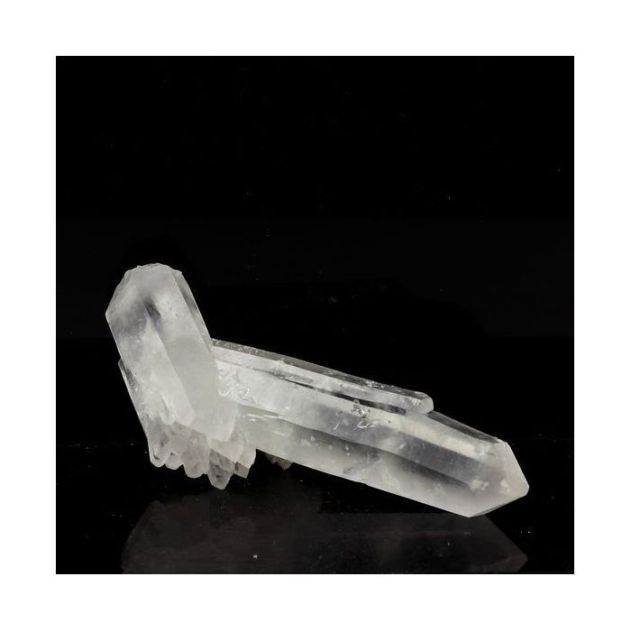 Pierres et Minéraux. Quartz biterminé. 96.10 ct. Mine de Oulles, Massif du Taillefer, Isère, France.