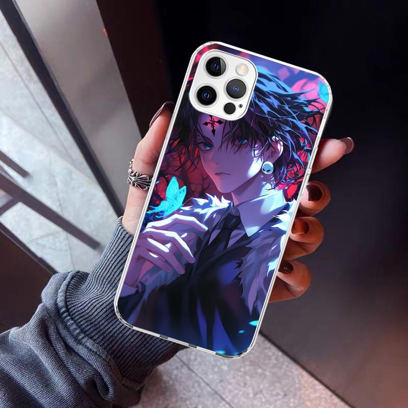Чехол для телефона Huner X-Hunters Chrollo Shizuku Для iPhone 17 Air 16 15 Pro Max 14 Plus 13 Mini 12 11 Чехол 7 8 SE Силиконовый корпус Pri
