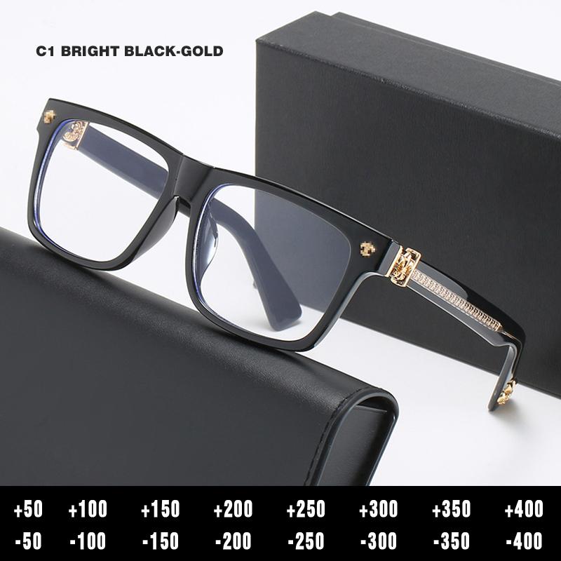 Очки для мужчин Tr90 Оправа для чтения для женщин Дизайнерские очки Ins Hot Style Cross Очки с линзами для близорукости для женщин