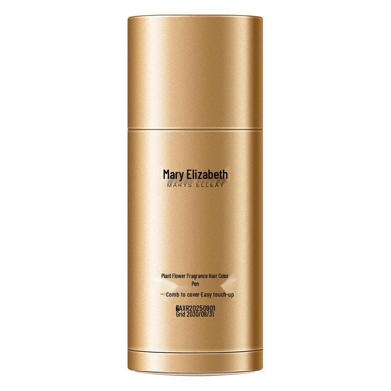 Растительный Цветочный Ароматный Стержень-Краска для Волос: Быстрое закрашивание седых волос, Временный стик для укладки волос, Водостойкий и устойчивый к поту