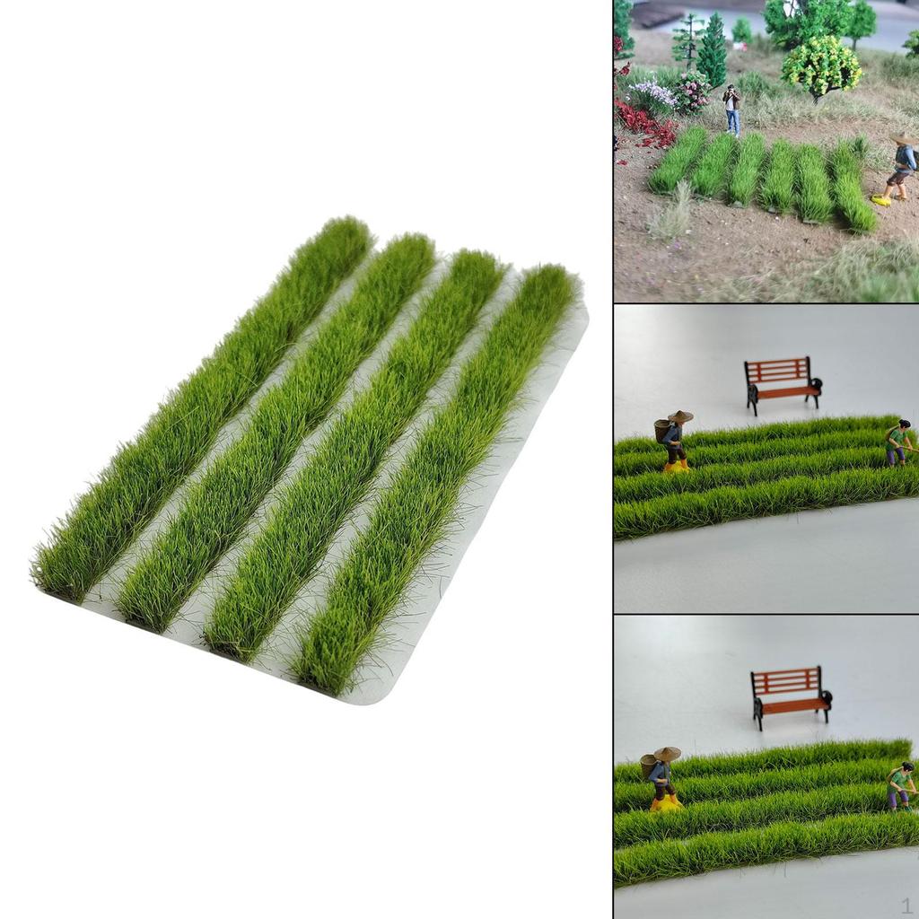 Grass Model Artificial Scenery Layout Decor for Railroad Miniature Base Landscape