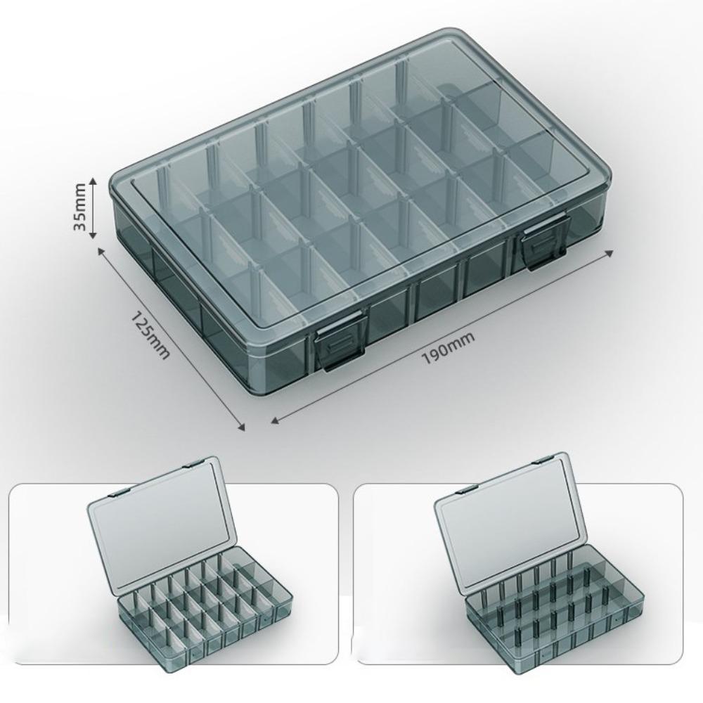 Drill Bit Accessories Screw Storage Box Removable Grid Mini Classification Grid