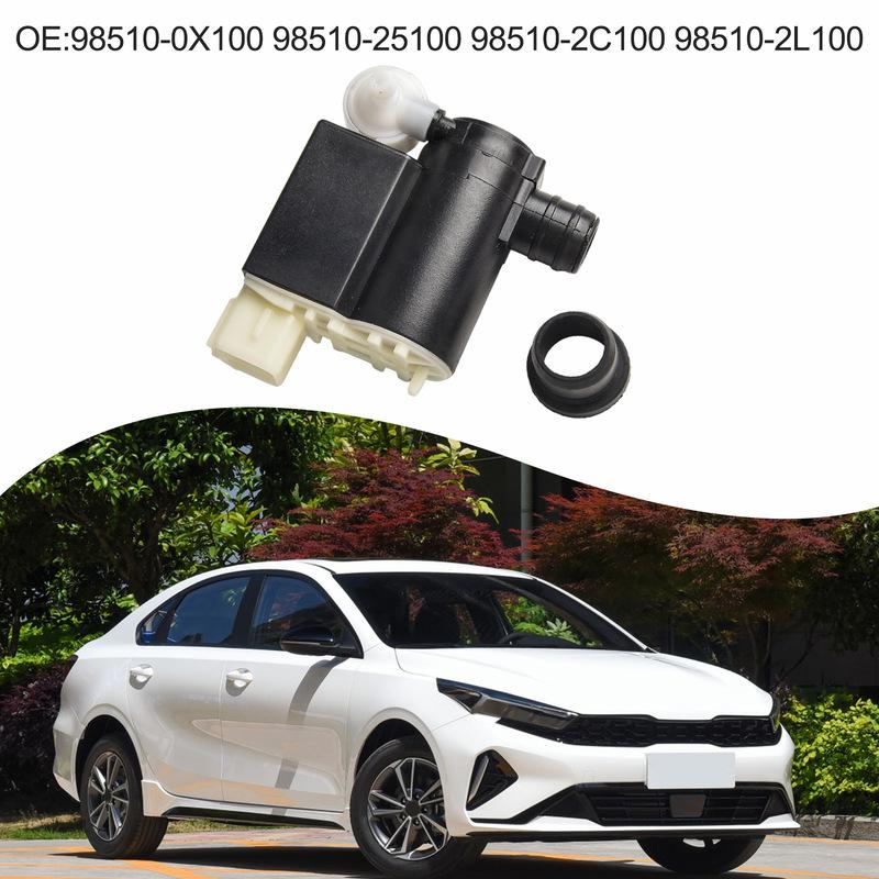 Для Hyundai Accent Запасной насос омывателя Насос омывателя лобового стекла Размер как показано на картинке Высококачественные материалы