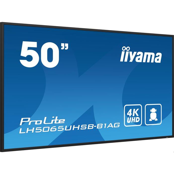 Écran LCD - Iiyama - ProLite LH5065UHSB-B1AG - 50 Pouces - 4K UHD - Rétro-éclairé Par LED