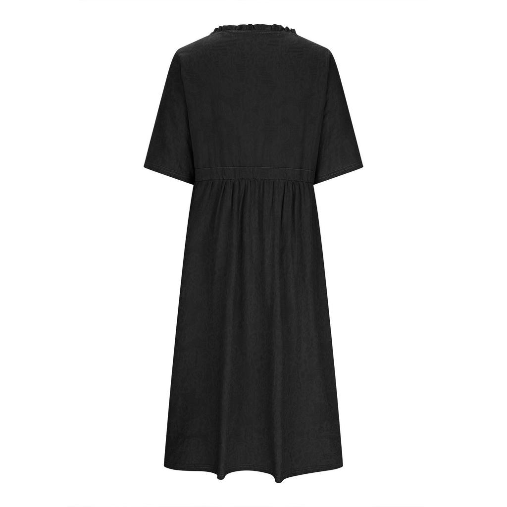 Женское летнее лесное ретро литературное платье из хлопка и льна однотонное