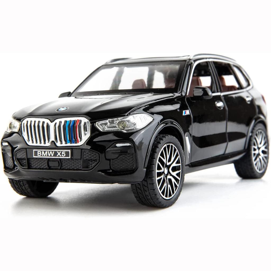 1:32 Совместимость с моделью внедорожника BMW X5, игрушечный автомобиль из цинкового сплава, игрушечный автомобиль со звуком и светом для детей, подарок для мальчиков и девочек
