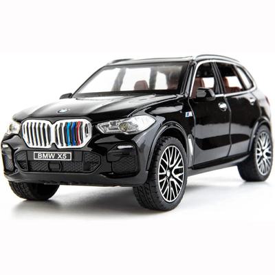 1:32 Совместимость с моделью внедорожника BMW X5, игрушечный автомобиль из цинкового сплава, игрушечный автомобиль со звуком и светом для детей, подарок для мальчиков и девочек