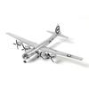 NUOTIE Superfortress Fatman Bomber Металлическая модель в комплекте для маленького мальчика с подставкой Военный самолет Второй мировой войны Литой сплав Самолет Военный самолет