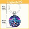 Mountain Fuji Tokyo Jewelry Keyring Pendant For Occasion Celebration Gifts