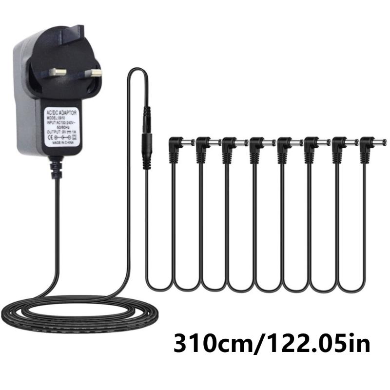 Power Supply Accepted Power Adapter for Christmas Holiday Village Lighting 4.5V Adapter with 6 Outlets