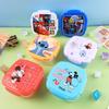 Nibaoxian Cartoon Stitch & Spiderman Lunch Box with Ice Pack for Outdoor Use