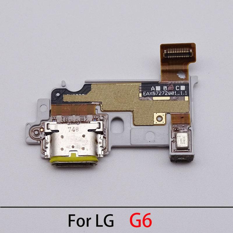 Top Quality For LG G6 H870 H871 H872 LS993 VS998 US997 H873 Type C USB Charging Port Charger Dock Connector Board Flex Cable
