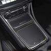 Real Carbon Fiber Car Accessories Center Console Trim Cover Soft Sticker For Mercedes CLA C117 2014-2018 GLA X156 2015-