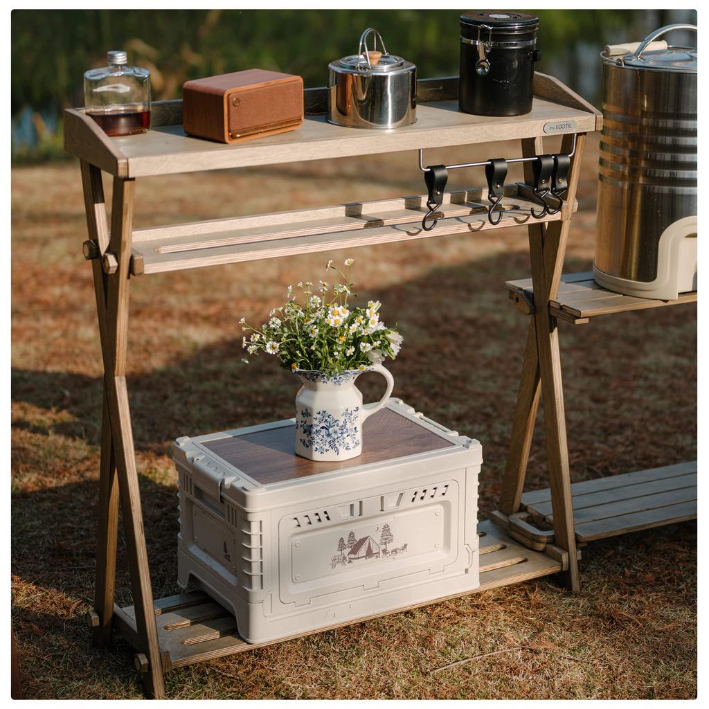 Naturehike Официальный магазинный ящик для хранения с крышкой, ящиком, большой грузоподъемностью, складной, штабелируемый, 3 двери, большая емкость, стильный, милый, для улицы