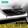 Для Toyota RAV4 XA50 2019 2020 2021 2022 2023 2024 Гибридная нержавеющая дверь автомобиля анти-ударная накладка Защитная отделка Наклейки на чехол