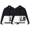 Li Ning Sports Fashion Series Color Block Logo Свободная куртка Осенняя куртка унисекс Черный Белый AJDR484-3