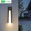 Outdoor Wall Lamp LED Black Lighting Exterior Light Fixtures AC110 220V Porch Lights Wall Mounted Garden Lamp for Patio Entryway