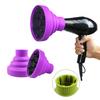 Silicone Hairdryer Diffuser Cover Temperature Resistant Silica Foldable Hairdressing Curly Styling Hair Care Salon Tool