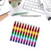 10PCS Crayons for Kid Stackable Crayon Pencil 10 Color Birthday Party Gift Bag Fillers Christmas Stocking Fillers