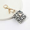 Leopard Print Keyring Mini Bag Pendant Fashion Backpack Hanger  DIY Accessories