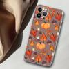 Pumpkin Phone Case For iPhone 14 11 12 13 Mini Pro XS Max Cover 6 7 8 Plus X XR SE 2020 Funda Shell