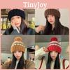 Knit Hat For Women With Acrylic Material Breathable Windproof Winter Autumn Fashionable Casual Style