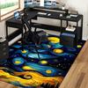 1pc Van Gogh Starry Night Office Chair Mat - Non-Slip Carpet for Desk, Festive Gift Idea, Suitable for Home Decor, Living Room, Bedroom, Game Room.P08