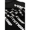 Vanson VSE25806S Men's Moisture-Wicking, Quick-Drying Mesh T-Shirt (2XL, Black/White)