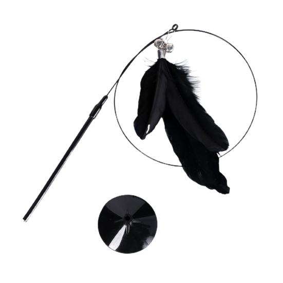 Игрушка-тизер для кошек, привлекательная интерактивная игрушка-тизер с высоким отскоком для котенка, для ежедневного использования