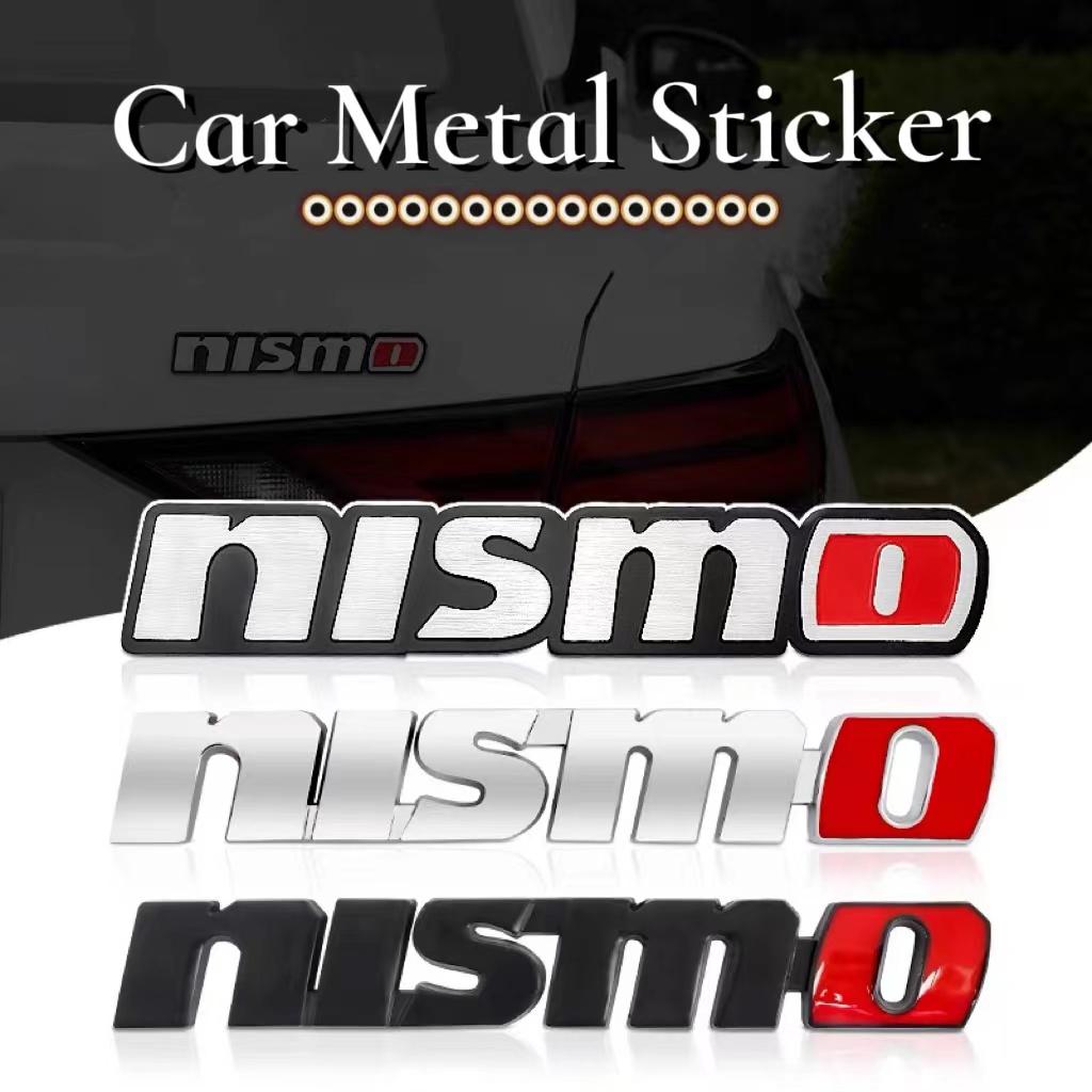 AOW4 Aluminum Alloy 3D Car Fender Side Stickers Badge Accessories For Nissan X-Trail T32 T31 Qashqai J11 J10 Tiida Teana Navara Juke