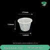 Disposable Round Food Container with Lid
