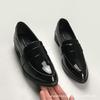 Tang Jing Small Leather Shoes Women's Spring and Autumn New Black Pointed Huizhou Women's Shoes