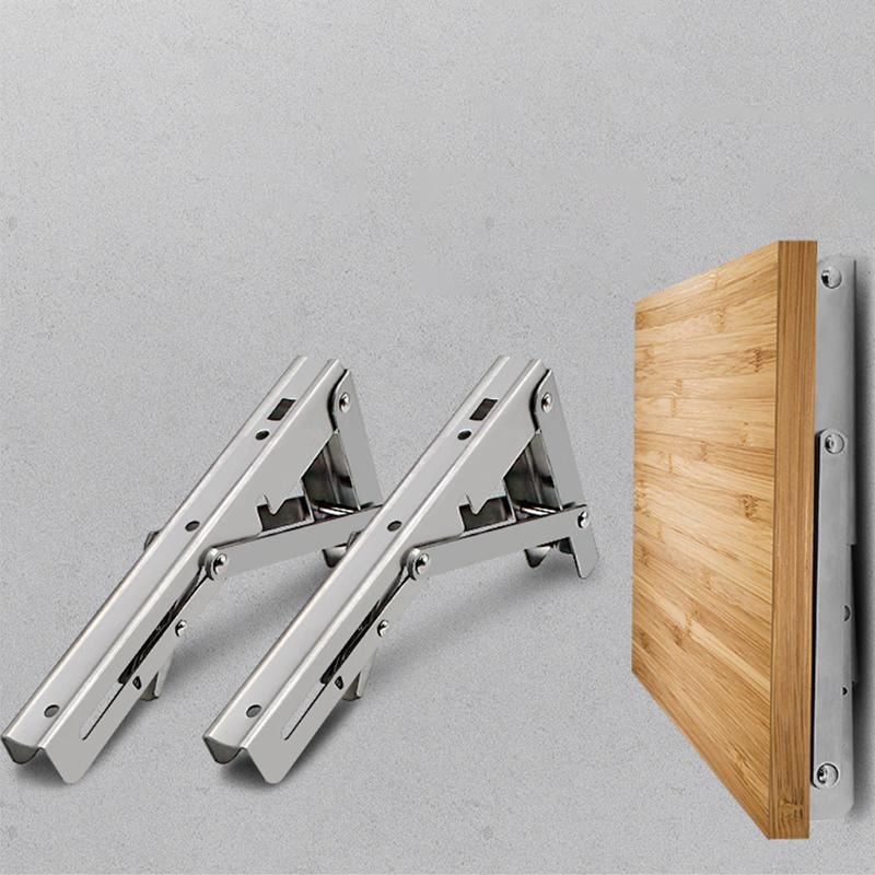 Автодом серебристый отделка утолщенная нержавеющая сталь мини складной столик автомобильные аксессуары кемперван складной кронштейн стол полка